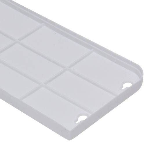 Настінна самоклейна полиця органайзер Чоловічки Storage Shelf AND XL-941 для ванної кімнати, Пряма підвісна поличка для приладдя Біла, Пряма підвісна поличка для приладдя