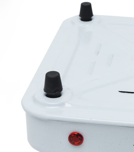 Електрична настільна плита на одну конфорку Domotec MS-5821 1000W, одноконфорочная дискова електроплита 1000Вт з термостатом на 5 положень