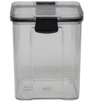 Набір контейнерів для сипучих Food Storage Container Set 8 ємностей, прозорі органайзери, баночки для зберігання харчових продуктів, круп з кришками