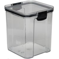Набір контейнерів для сипучих Food Storage Container Set 8 ємностей, прозорі органайзери, баночки для зберігання харчових продуктів, круп з кришками