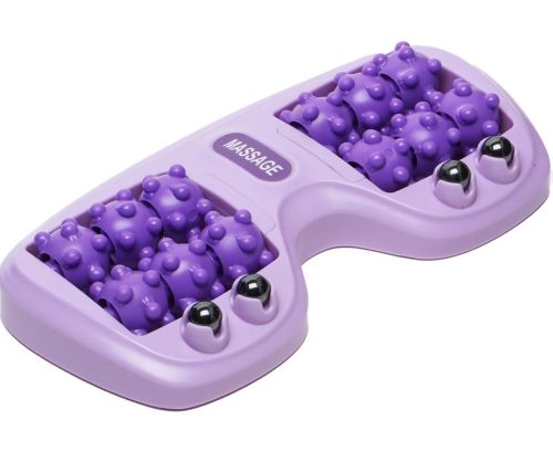 Роликовый массажер для ног Cat Claw Style Foot Massager рефлексотерапевтический для массажа стоп с магнитными шариками для снятия стресса и усталости