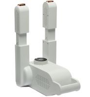 Електрична Дезодоруюча сушарка взуття Shoes Dryer XL - 648 з таймером, нагрівач для шапок, рукавичок і шкарпеток з ультрафіолетовим нагріванням Біла