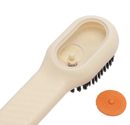 Багатофункціональна універсальна щітка MHZ Cleaning Brush для чищення одягу та взуття, Щітка для миття посуду з дозатором для миючого засобу