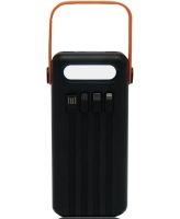 Портативний зарядний пристрій Power Bank Voltronic YM-638CX 100000mAh з сонячною панеллю і ліхтариком Solar зовнішній акумулятор повербанк для зарядки
