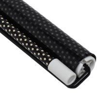 Сонцезахисна рулонна шторка козирок RolerProtect 40x125 см на коліщатках для спальні і автомобіля, Автомобільні жалюзі ролет на вікна Чорна