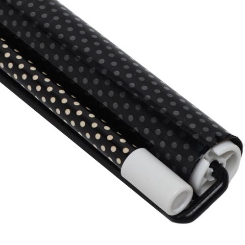 Сонцезахисна рулонна шторка козирок RolerProtect 40x125 см на коліщатках для спальні і автомобіля, Автомобільні жалюзі ролет на вікна Чорна