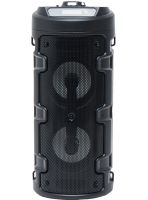 Бездротова Bluetooth колонка SoonBox S4405 10w з мікрофоном і RGB LED підсвічуванням, акумуляторна блютуз акустика USB AUX для Android IOS Чорна