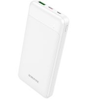 Зовнішній акумулятор повербанк Power Bank Borofone Bj19a 20000mAh PD20W + QC3.0 з швидкою зарядкою, портативний зарядний пристрій батарея 2 виходи