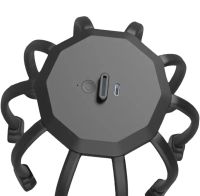 Акумуляторний вібраційний масажер антистрес для голови Head Massager Octopus K108W48 з 3 режимами, бездротовий вібромасажер восьминіг на голову