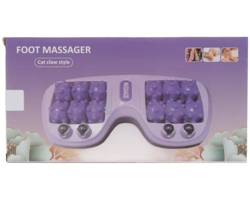 Роликовый массажер для ног Cat Claw Style Foot Massager рефлексотерапевтический для массажа стоп с магнитными шариками для снятия стресса и усталости