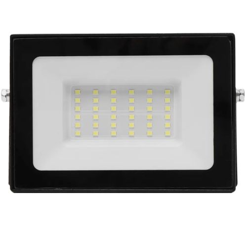 Світлодіодний вуличний прожектор 30W LED Flood Light Series 2 UKC FL-30 з монтажним кріпленням на кронштейн, денний лід ліхтар 30 Вт IP66 для вулиці від мережі