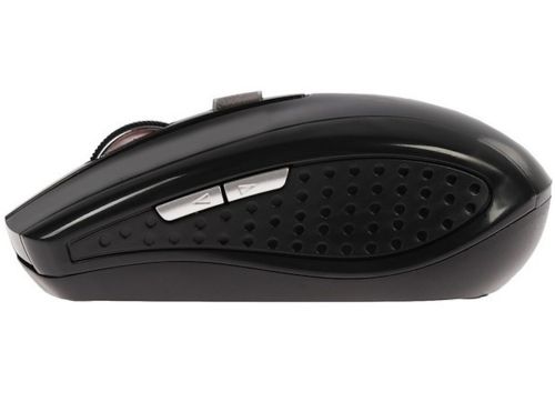 Бездротова оптична мишка Jedel W550 Black 1000 dpi ігрова для комп'ютера і ноутбука 2.4 GHZ на батарейці, геймерська USB миша 98127 Чорна