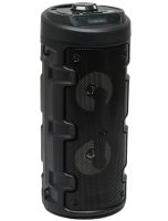 Бездротова Bluetooth колонка SoonBox S4405 10w з мікрофоном і RGB LED підсвічуванням, акумуляторна блютуз акустика USB AUX для Android IOS Чорна