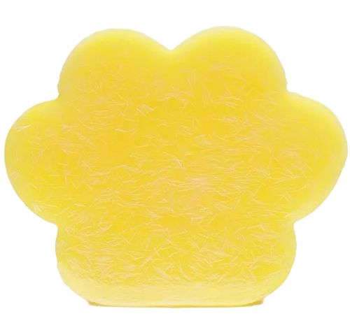 Силіконова іграшка антистрес сквіш котяча лапка Squishy Toys з ворсинками для рук, Дитяча м'ялка лапа кота Моті Каваї з кульками 2410-4 для дітей