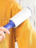 Вертикальний липкий ролик Lint Remover 1086 40 аркушів для чищення одягу і меблів, Універсальний валик ролер Ram-0S для видалення вовни з речей