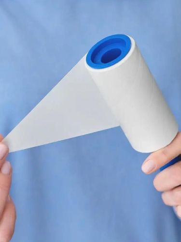 Вертикальний липкий ролик Lint Remover 1086 40 аркушів для чищення одягу і меблів, Універсальний валик ролер Ram-0S для видалення вовни з речей