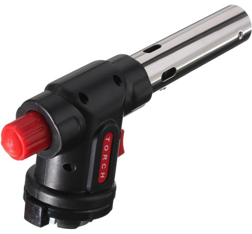 Портативний газовий пальник на балончик Multi Purpose Torch № 504 з туристичний різак з п'єзопідпалом регулюванням полум'я ручний газовий паяльник