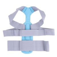 Фіксуючий коректор правильної постави Invisible Pose cion Belt, Корсет для корекції і вирівнювання спини і плечей, бандаж, жилет на липучках Сірий