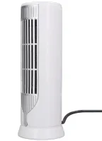 Електричний підлоговий обігрівач тепловентилятор Lasko FH-500 1200W 2 режими, Настільний електрообігріатель дуйка FH500 для будинку від мережі Білий