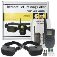 Навчальний електро нашийник для тренування собак Remote pet dog Training Collar з LCD дисплеєм, електронний нашийник для дресирування на батарейках