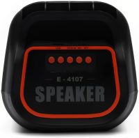 Портативна Bluetooth колонка WSJAR E-4107 20W бездротовий блютуз динамік, акумуляторна акустична система C RGB LED підсвічуванням USB MS-3627BT
