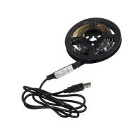 Універсальна світлодіодна стрічка SMD 5050-RGB для підсвічування телевізора 2м різнобарвна, Неонова LED підсвічування з пультом від USB повербанка