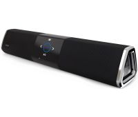 Портативна Bluetooth колонка Hopestar A3 бездротова акумуляторна блютуз акустика з сенсорним управлінням і підсвічуванням NFC MP3 AUX USB Black