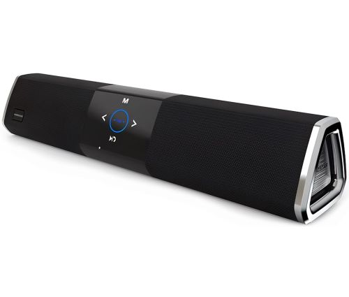 Портативна Bluetooth колонка Hopestar A3 бездротова акумуляторна блютуз акустика з сенсорним управлінням і підсвічуванням NFC MP3 AUX USB Black