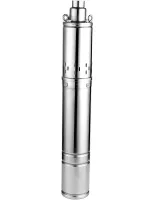 Шнековий занурювальний насос для свердловини MER Screw Pump 4QGD2 120 м 1500W кабель 15 м глибинний водяний електронасос для перекачування чистої води 2000 л/год