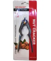 Кухонный орехокол Nut Cracker AND 198 2 в 1 для чистки и раскалывания скорлупы ореха, миндаля, каштана 14×5 см ручная открывалка для морепродуктов