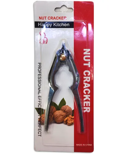 Кухонный орехокол Nut Cracker AND 198 2 в 1 для чистки и раскалывания скорлупы ореха, миндаля, каштана 14×5 см ручная открывалка для морепродуктов