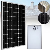 Универсальная поликристаллическая солнечная панель Solar Board 200W 18V 133х99.2х4 см, солнечная батарея 1330х992х40 мм для зарядки от солнца