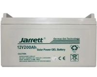 Універсальний гелевий акумулятор Jarrett GEL 12V 200AH для котла і сонячних панелей, акумуляторна батарея 12В 200Ач для систем електроживлення