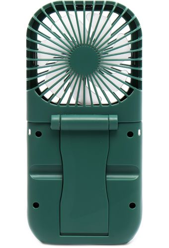 Портативный мини вентилятор Mini Fan F30 3 в 1 Powerbank карманный ручной мини-вентилятор с ремешком на шею, держателем и зарядкой для телефона USB