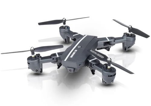 Складаний акумуляторний квадрокоптер RC Drone 8807 FPV C HD WiFi камерою барометром, чотирьох осьовий дрон, коптер з функцією повернення CTW 8807W