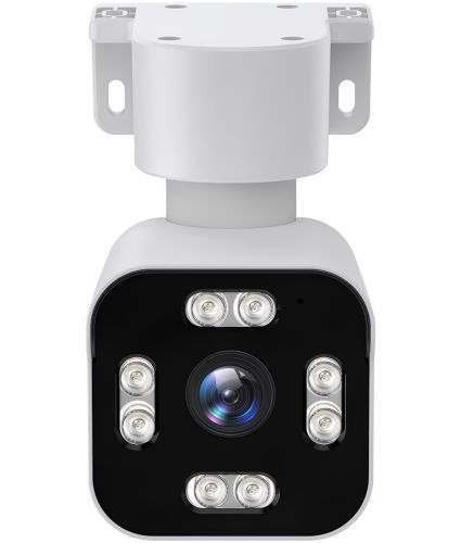 Вулична WiFi камера відеоспостереження Smart Camera A6S 360° поворотна IP-відеокамера з нічною зйомкою, датчиком руху і віддаленим доступом 4Мп