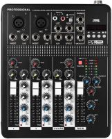 Професійний мікшерний пульт Yamaha Mixer BT4000 2ch BT 4-канальний Активний Аудіомікшер з вбудованим підсилювачем і Bluetooth MX-4000bt Чорний
