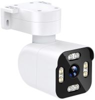 Вулична WiFi камера відеоспостереження Smart Camera A6S 360° поворотна IP-відеокамера з нічною зйомкою, датчиком руху і віддаленим доступом 4Мп