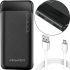 Зарядний пристрій УМБ Power Bank Awei P37k 10000 mAh 2xUSB, Портативна батарея повербанк зовнішній акумулятор зарядка з індикаторами для телефону