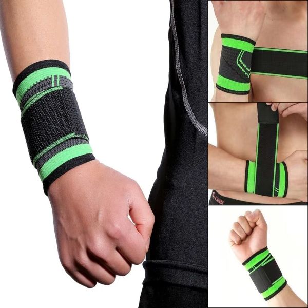 Фіксатор променезап'ясткового суглоба Sibote Wristbands ST-2505 еластичний бандаж від розтягувань лангетка на кисть рук зап'ястя з фіксуючим ременем