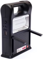Портативна сонячна станція CcLamp CL - 12 30W акумуляторний світлодіодний LED ліхтар повербанк з 2 лампочками на сонячній батареї Power Bank