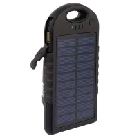 Портативний зарядний пристрій Power Bank Solar Charger JS-3 50000 mAh повербанк c карабіном на сонячній батареї, зовнішній акумулятор 50000 маг