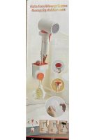 Настенный держатель для фена и душа Hair Dryer Holder Hands Free подвесное вращающиеся крепление органайзер с подставкой для ванных принадлежностей