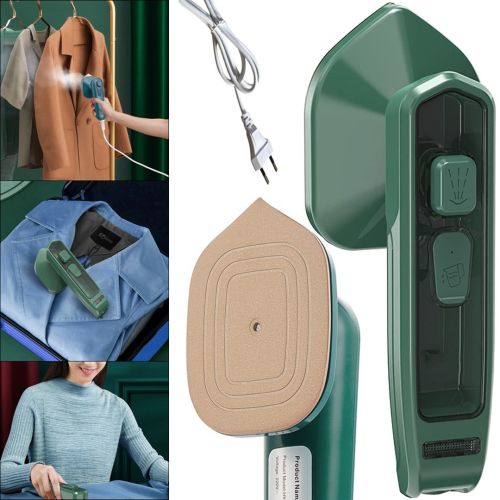 Паровий відпарювач Mini Dry Iron with Spray FZ-688 80 мл 2 в 1 для сухого і вологого прасування, ручний вертикальний парогенератор, дорожня праска
