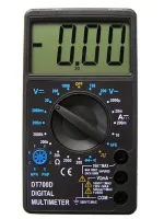 Кишеньковий звуковий мультиметр Digital dt700d Цифровий для контролю постійного і змінного напруги, Тестер зі звуковою прозвонкой з щупами