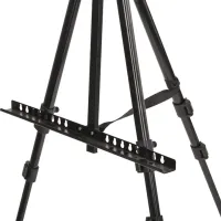 Підлогова телескопічна тринога мольберт Brushme M01 55-167 см для малювання картин Регульований настільний штатив для полотна MAALEO 23669 з чохлом