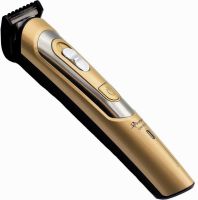 Беспроводная мужская машинка для стрижки волос Gemei GM-6112 ручной аккумуляторный триммер для ухода за бородой со сменными насадками Geemy GM-6112 