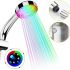 Светодиодная насадка для душа LED Shower Bradex душевая лейка с подсветкой для воды 4 цветовых режима датчик температуры светящаяся  душевая гарнитура