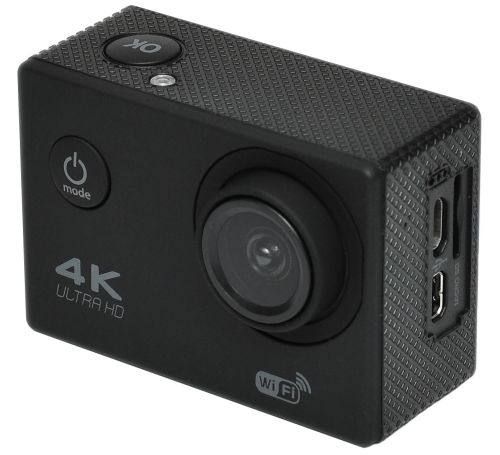 Водонепроникна спортивна екшн камера DVR SPORT S3R Wi Fi Ultra HD, 4 K Wi-Fi 16 МП з пультом, аквабоксом для зйомки під водою і набором кріплень