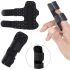 Бандаж на палец руки Finger Splint, Детский ортез шина на мизинец, Фиксатор пальца руки Черный